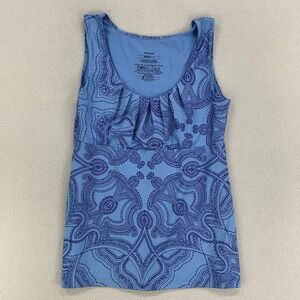 Patagonia Babydoll Tank Top Womens S Blue Hiking Performance Stretch Gorpcor Y2K